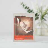 FLommの職人への移動 ポストカード (スタンド正面)