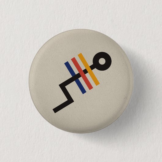 FLommの英雄: TRÊS! 缶バッジ (正面)