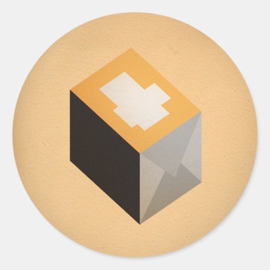 FLommパワーギブ：パッケージ！ ラウンドシール (正面)