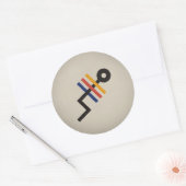 FLommヒーロー：トレ！ ラウンドシール (封筒)