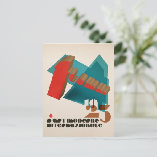 FLomm 1923 D'Art Moderne Internazionale ポストカード (スタンド正面)