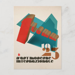 FLomm 1923 D'Art Moderne Internazionale ポストカード