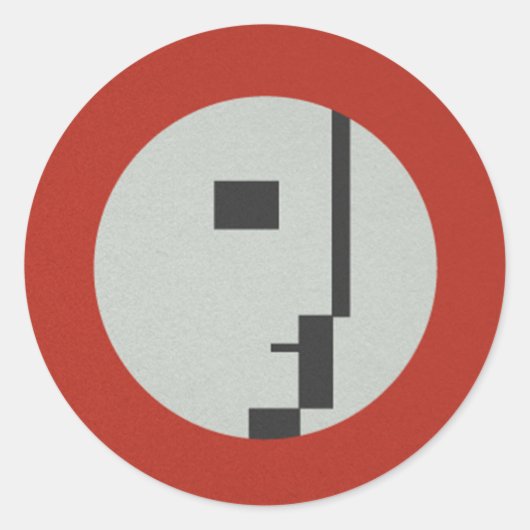 FLomm Heroes: D'EVOCATUR! ラウンドシール (正面)