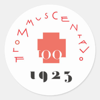 FLOMMus CENTAVo 100th ANNVERsarioステッカー ラウンドシール