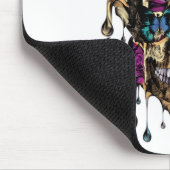 Flomoのスカル マウスパッド (コーナー)