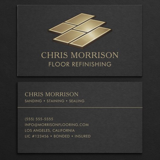 Floor Refinishing Professional 名刺