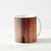 Floor wood hardwood floors コーヒーマグカップ (正面右)