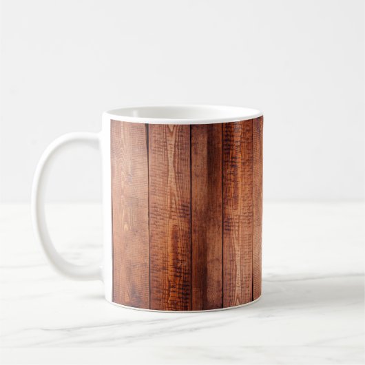 Floor wood hardwood floors コーヒーマグカップ (左)