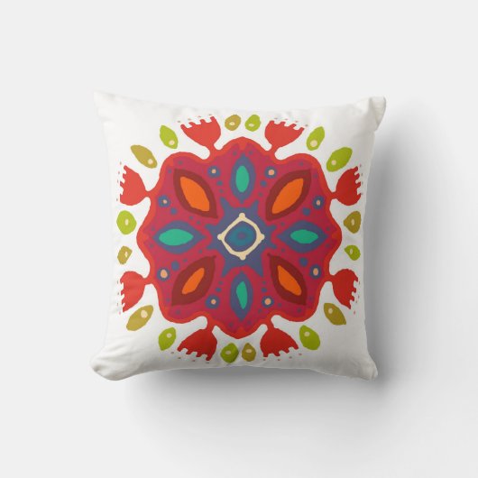 FLOOR XL白独身の色 クッション (正面)