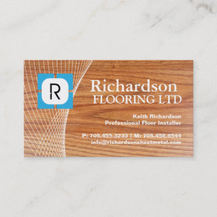 FLOORING COMPANYの名刺 名刺