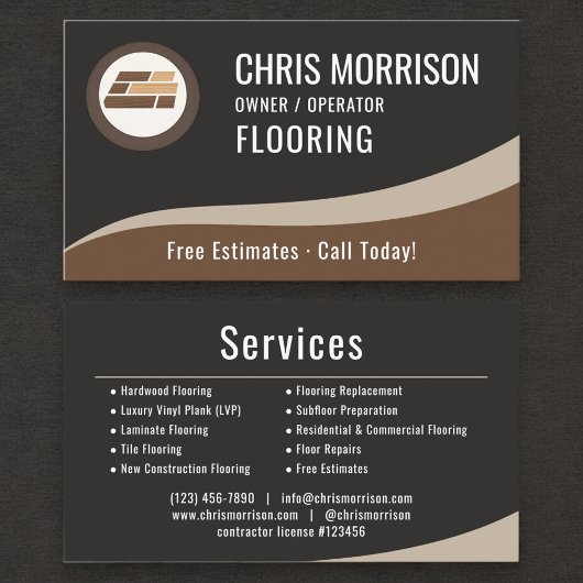Flooring Installation Professional 名刺