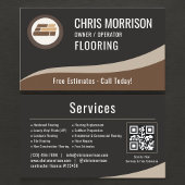 Flooring Installation QR Code 名刺