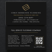 Flooring QR Code 名刺