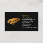 Flooring Service Professional 名刺 (裏面)