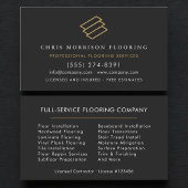 Flooring Services 名刺