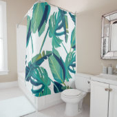 Floors sheets tropical nature シャワーカーテン (インサイチュ)