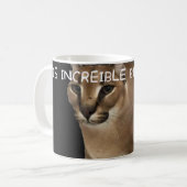 Floppa コーヒーマグカップ (正面左)