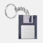 Floppy Disk キーホルダー (正面左)