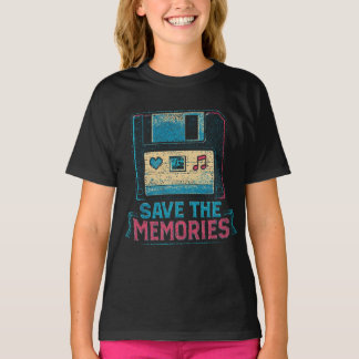 Floppy Disk Revival: Save the Memories Tシャツ