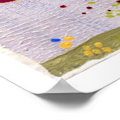 flor ：花バイリンガルプリント ポスター (角)