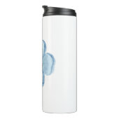 flor azul claro タンブラー (回転右)