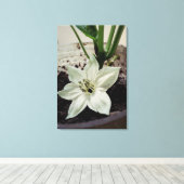 flor de pimentão キャンバスプリント (インサイチュ (ウッドフロア))