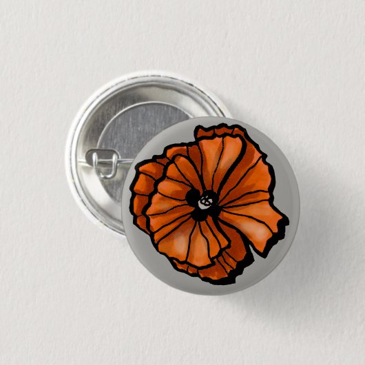 Flor de Primavera 缶バッジ (正面&裏面)