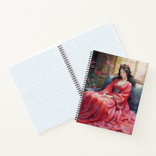 Flor de Seda ノートブック (内部)