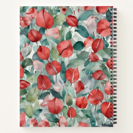 Flor de Seda ノートブック (裏面)