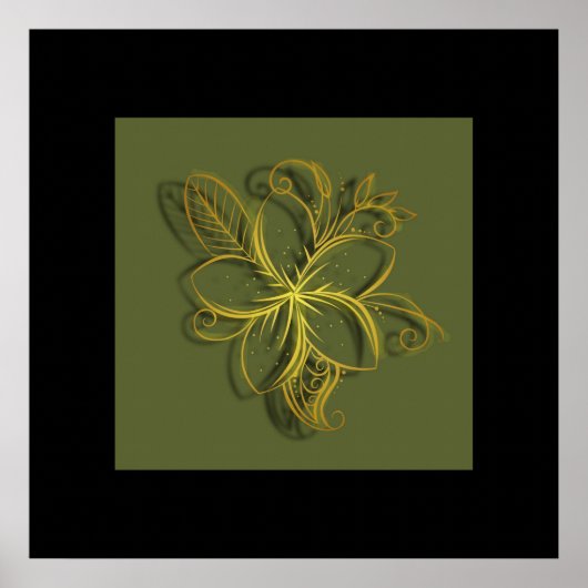 Flor Dourada ポスター (正面)