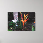flor laranjada キャンバスプリント (正面)