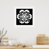 flor Tropical 01 ポスター (キッチン)