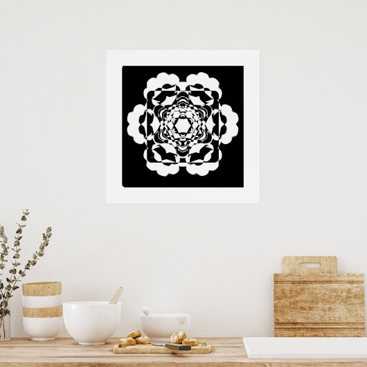 flor Tropical 01 ポスター (キッチン)