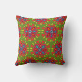 FLOR XLの緑 クッション (裏面)