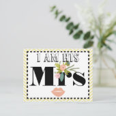 floraとfauna 私は彼の妻なのよ ポストカード (スタンド正面)