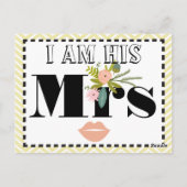 floraとfauna 私は彼の妻なのよ ポストカード (裏面)