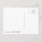 Floraファンシー保存カード 案内ポストカード (裏面)