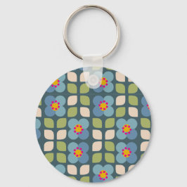 FLORA赤面 – キーリング – 花チャーム