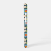 FLORA赤面 – ボタニカルiPhoneケース iPhone 16ケース (左側面)