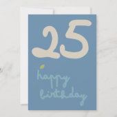 FLORA赤面-誕生日フローラ招待状カード シーズンカード (正面)