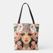 Flora トートバッグ (裏面)