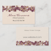 flora 名刺 (正面/裏面)