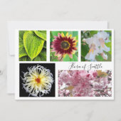 flora of Seattle 招待状 (正面)