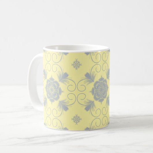 Flora Royale Ceramic Mug コーヒーマグカップ (正面左)