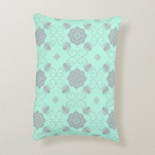 Flora Royale Decorative Accent Pillow アクセントクッション (裏面(縦))