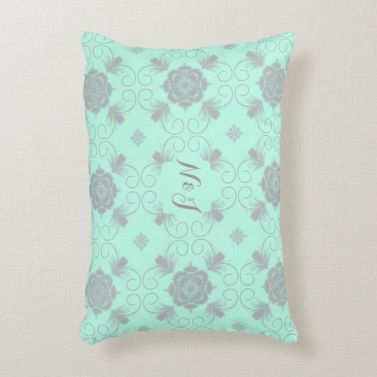 Flora Royale Decorative Accent Pillow アクセントクッション (正面(垂直))