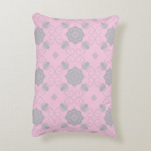 Flora Royale Decorative Accent Pillow アクセントクッション (裏面(縦))