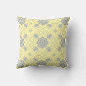 Flora Royale Decorative Throw Pillow クッション (裏面)