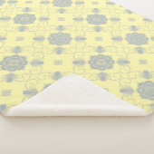 Flora Royale Floral Art Blanket シェルパブランケット (3/4)