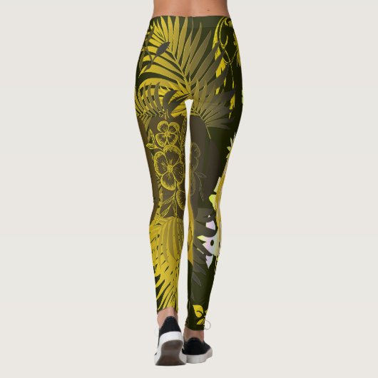 Flora the Goddess of Flowers レギンス (裏面)